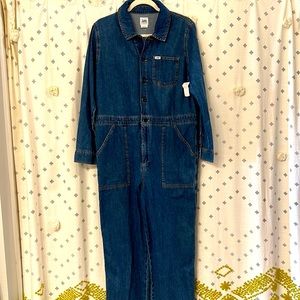 NEW women’s Lee denim jumpsuit size large